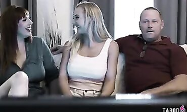 Paisley Porter Threesome with Godparents Dick Chibbles and Lauren Phillips