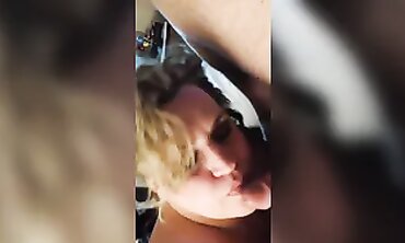 Mature Amateur Delivers A Deepthroat Blowjob