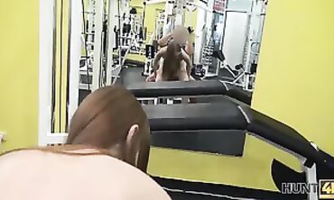 Linda Sweet POV Gym Orgy With Cuckold Training