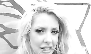 Blonde Threesome: Anal Creampie and Cum Swallowing