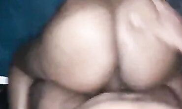 Ebony Man with Massive Dick Fucks Busty Girlfriend