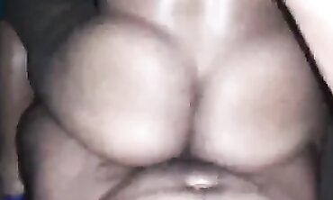 Ebony Man with Massive Dick Fucks Busty Girlfriend