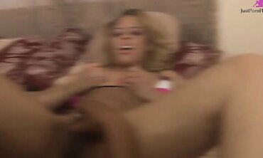 Two Black Girls Play for Cock