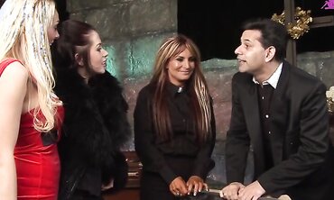 Jasmine Black And Stacey Saran Get Fucked By Priests In The Pews