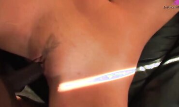 Blonde Girl Takes Big Black Cock