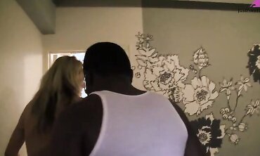 Black Guy Enjoying Two White and Black Booty