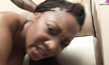 Black Couple Does It in Every Position