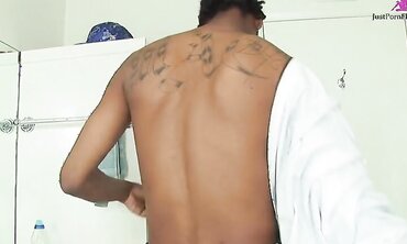 Black Girl Gets Fucked in Bathroom