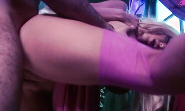 Big Boobs, Shaved Pussy, Facial Cumshot, High Heels, Nylons/Pantyhose, One on One, Tit Fucking