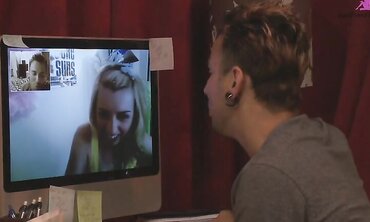 Blonde 18 Year Old Lexi Belle Fucks A Guy She Met Online