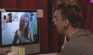 Blonde 18 Year Old Lexi Belle Fucks A Guy She Met Online