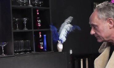 Emma Butt Puts Two Cocks In Her Mouth For A Double Blowjob