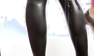 Ass Eating, Nylons/Pantyhose, Lesbian, Genital Punishment, Natural Tits