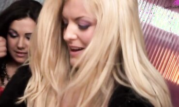 Big Boobed Broads Bo Tingley And Brooke Lee In Lesbian Group Sex Scene