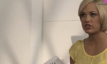 Two Blondes With Big Tits Share A Husband In The Sack
