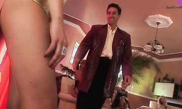 Cherry Jul And Regina Ice Get Fucked In Their Asses By A Pair Of Dudes