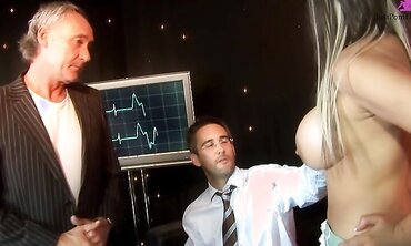 Sexy Nurse Katie Kaliana In Hot Mmf Threesome