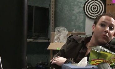 Allie Haze And Her Friend Share A Nerd's Load