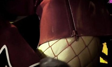 Demented Lesbian Threesome Plus A Stiff Cock
