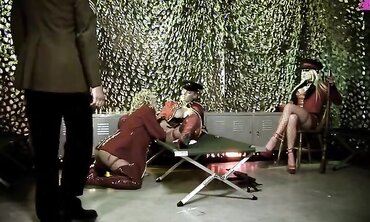 Demented Lesbian Threesome Plus A Stiff Cock