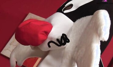 Brunette With Big Boobs Gets Fucked By A Furry