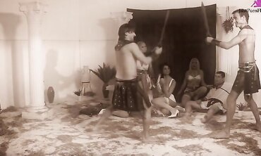 Psycho Whores Get Their Fill Of Stiff Cock