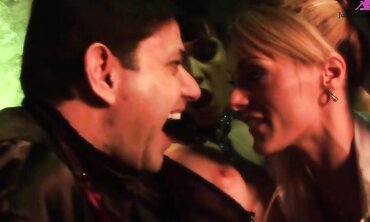 Stacey And Sofia Valentine Cum Swapping