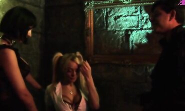 Stacey And Sofia Valentine Cum Swapping