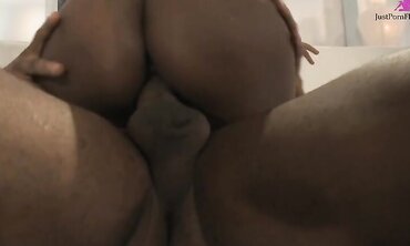 Rane Revere Gets A Cum Shot To Her Thick Black Ass After A Bang!