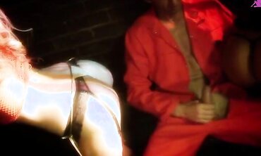 Francesca Felucci And Stacey Saran Have A Jailhouse Threesome And Swallow