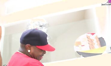 Phat Ass Ebony Hottie Mercedes Gets Her Tatooed Ass Hammered by a BBC