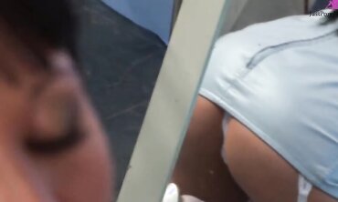 See Lolly Badcock's Pussy Lips Hang Low Around His Shaft As He Fucks Her