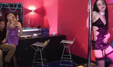 Savannah Gold Fucks Her Stripper Friends In The Club