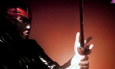 The Sex Addicts Get Their Pussies Stretched By Hooded Men