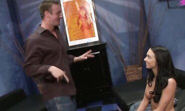 Stephanie Caine Rubs Her Clit To Cum On His Fat Cock