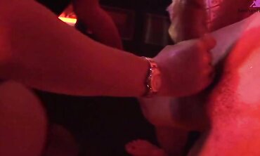 Cindy Behr And Elena Nikulina Get Fucked Up Asses In Sexy Fishnet Stockings