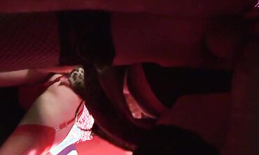 Cindy Behr And Elena Nikulina Get Fucked Up Asses In Sexy Fishnet Stockings