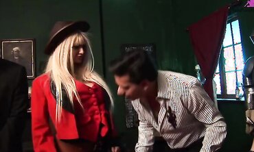 Amy Azurra And Stacey Saran Lead An All Star Cast For Some Group Sex Fun