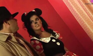 Stacey Saran Plays With Her Nipples As Her Pussy Is Pounded
