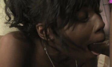 Osa Lovely Twerks Her Black Ass Up And Down A Black Dong
