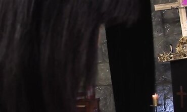 Kat Lee And Kit Lee Keep Their Thigh Highs On As They Share A Dick