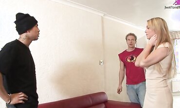 Blonde With Big Boobs Paige Ashley In Double Penetration Anal Threesome