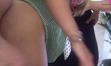 Stacey Saran And Another Blonde With Big Boobs In An Ffmm Foursome