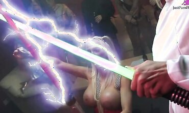 Amy Azurra, Carolyn Reese And Tyler Faith Get Kinky With Costume Play