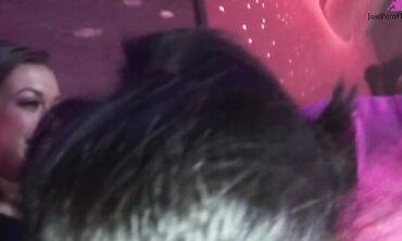 Man in Leather Bondage Gets Fucked by Twins And Their Friend