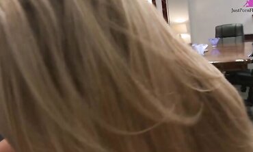 Natalie Norton Gets Called Into Her Bosses Office For A Deep Drilling