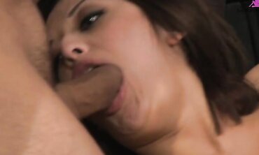 Audrianna Angel Pinches Her Own Nipples As She Squirts On The Couch