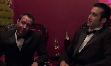 Pornstars In A Hot Orgy Group Sex Scene Takes Place In The 1920's