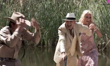 Bobbi Starr, Dylan Ryder, Julia Ann And Natasha Marley Outdoor Orgy