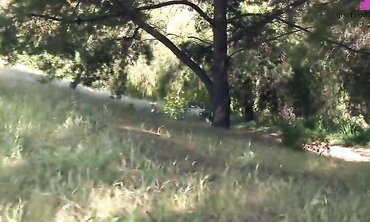 Madelyn Marie And Natasha Marley In A Hot Outdoor Threesome